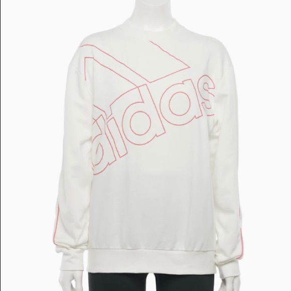 Women's adidas Fav Oversized Logo Sweatshirt - Picture 1 of 1